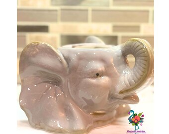 Elephant Ceramic Holder