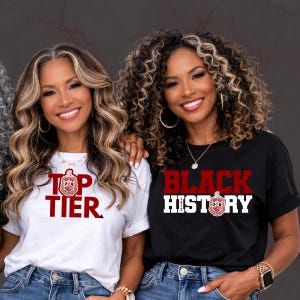 Delta Sigma Theta Shirt | Black History Shirt | Sisterhood Shirt | Top Tier DST Tee | Sorority Apparel | Delta Gift image 1
