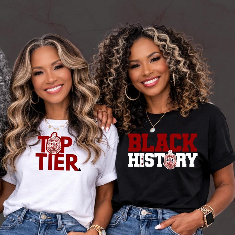 Delta Sigma Theta Shirt | Black History Shirt | Sisterhood Shirt | Top Tier DST Tee | Sorority Apparel | Delta Gift image 1