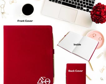 Delta Sigma Theta  Velvet Journal Notebook