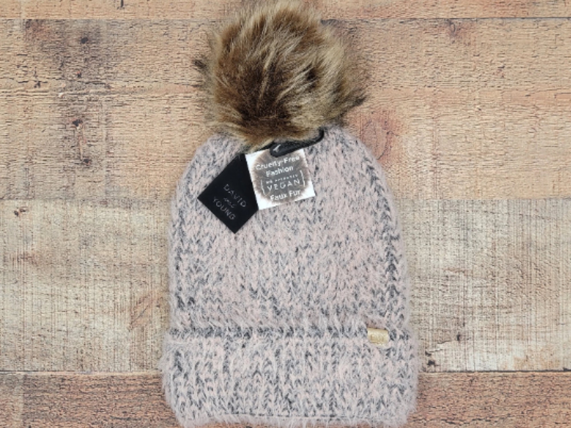 Upcycled Faux Fur Cuff Beanie Furgora Cuff Beanie main image 4