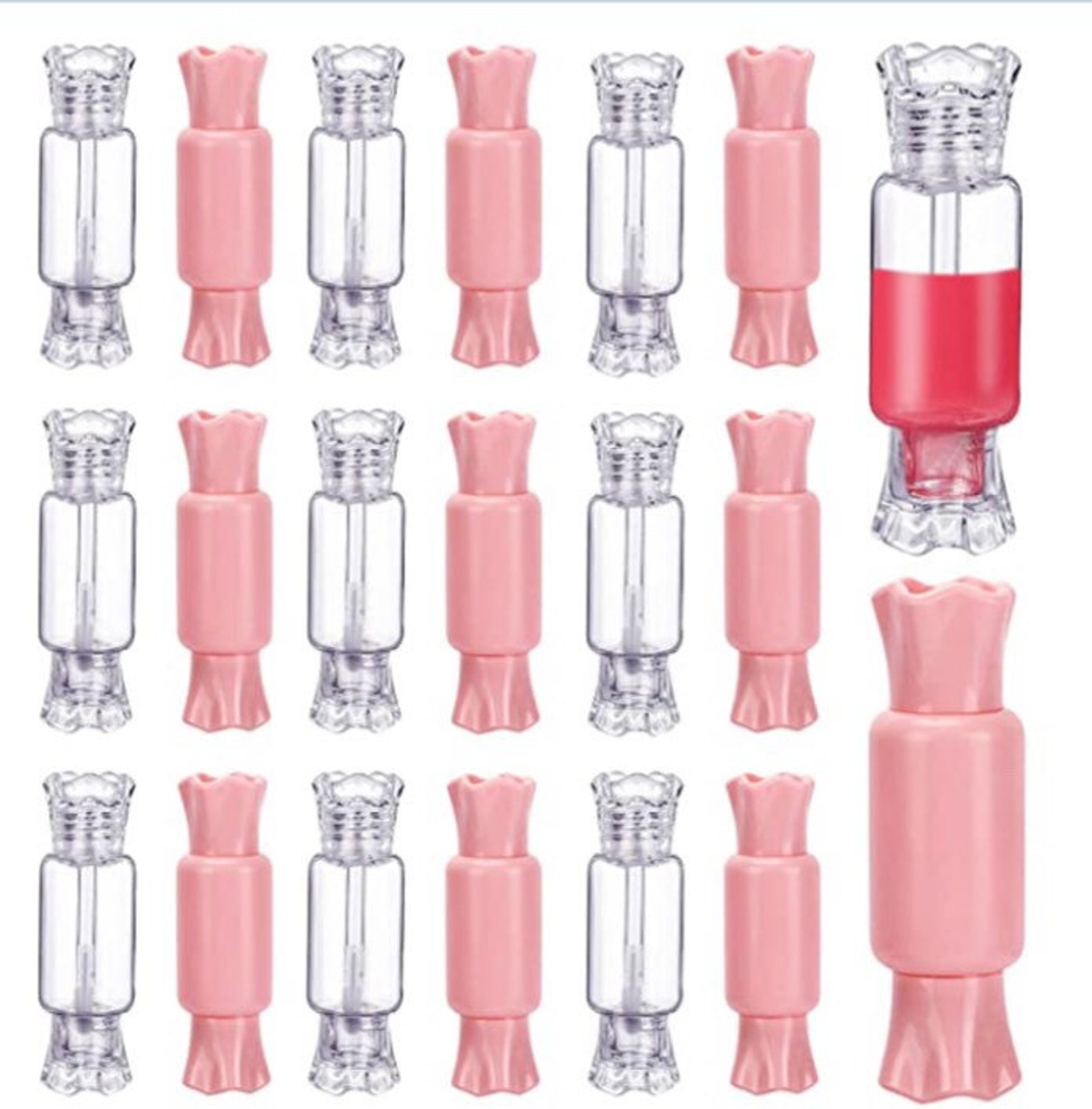 10ML Candy Lip Gloss Tubes Stoppers Empty Wholesale Bulk Etsy