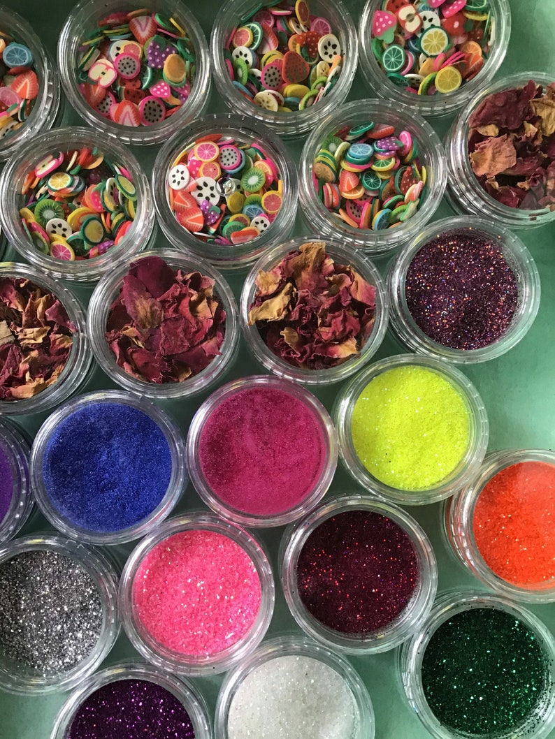 Glitter dried roses lipgloss pigment Dried flowers for Etsy