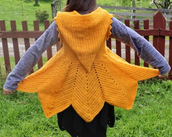 Forest Sprite Vest PDF Pattern