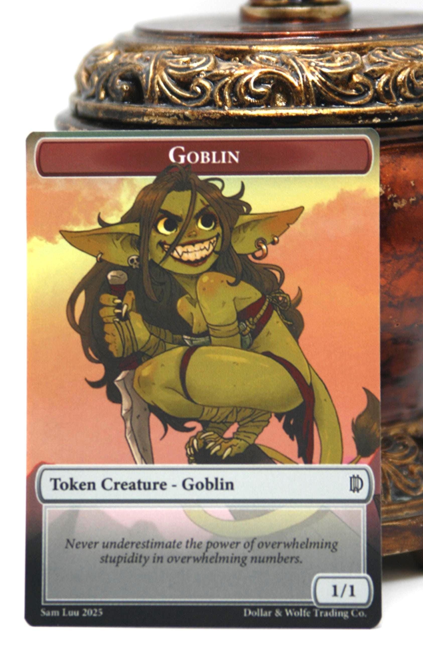 Mtg Goblin Token - Etsy