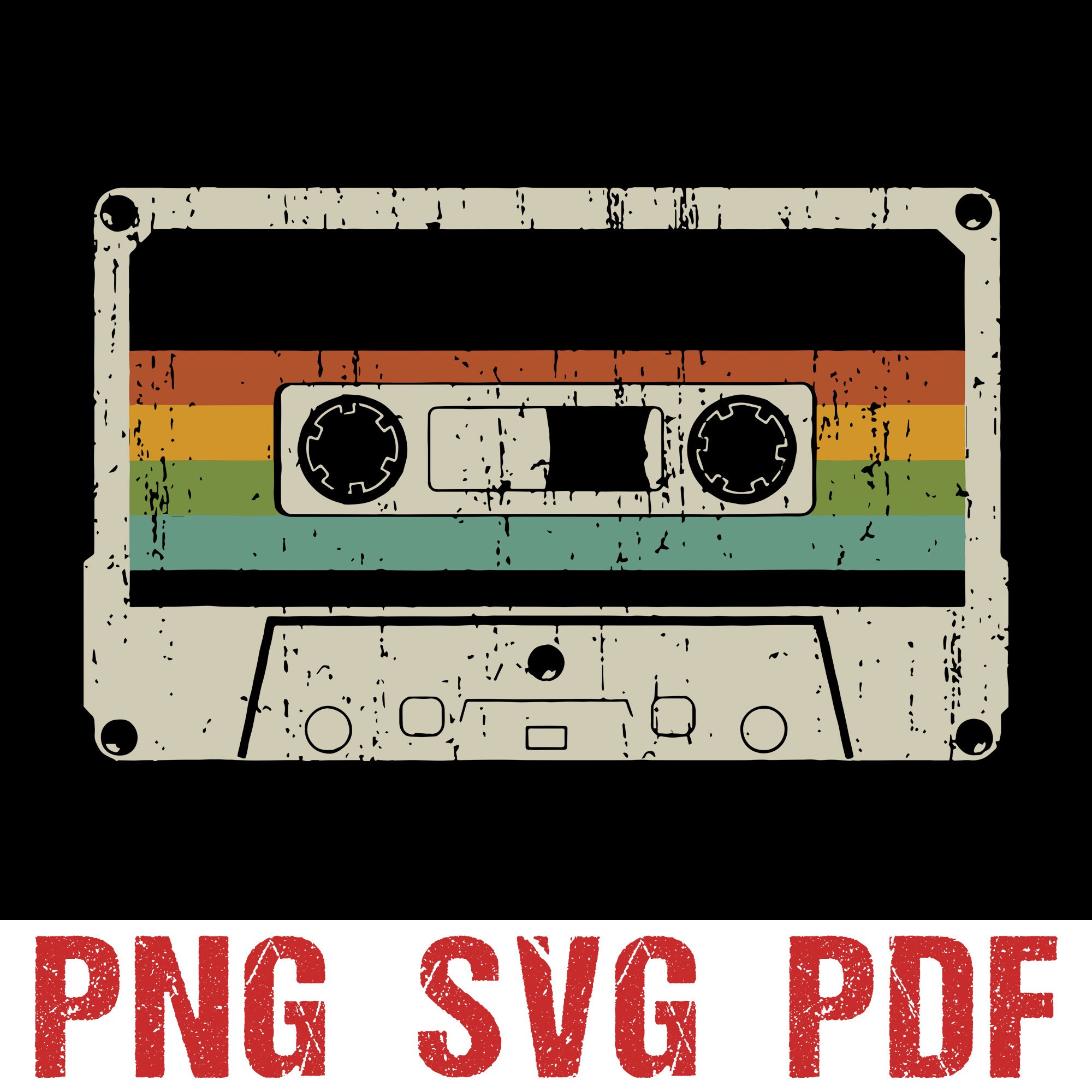 Download Vintage Cassette Tape Svg Cassette Svg Birthday Cassette Etsy