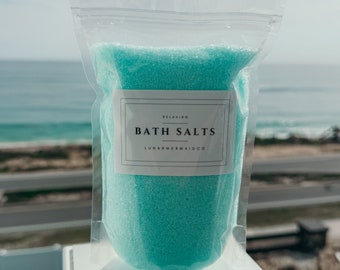 Epsom Salt Bags, Epsom Salt Detox, Birthday Gift for Mom, Relaxation Gift, Gift for Women, Mothers Day Gift, Epsom Salt Soak