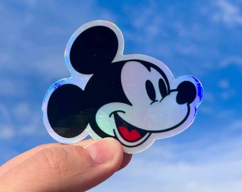 Water Bottle Sticker, Mickey Mouse Sticker, Disney Sticker, Laptop Sticker, Hydroflask Sticker, bujo sticker