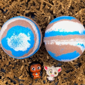 Ocean Bath Bomb, Moana Birthday Gift For Kids, Bath Bomb With Toy, Bath Bomb For Kids, Disney Bath Bomb, Graduation Gifts