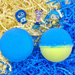 Inside Out Bath Bombs, Disney Bath Bomb, Bath Bomb with Toy, Gifts for kids, Stocking Stuffer, Christmas Gifts for Kids