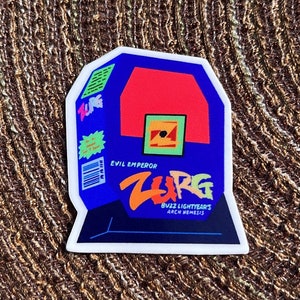 Toy Story Sticker, Astro Blasters Ride, Buzz Lightyear Sticker, Disney Sticker, Journaling Planner Waterproof Sticker, Bujo Sticker