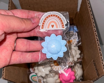 Rellenos para paquetes de mini bombas de baño