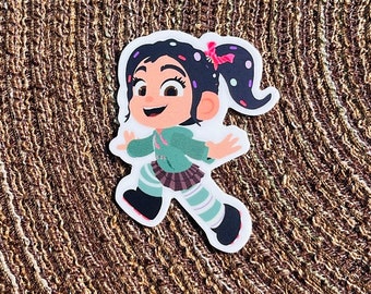 Vanellope Sticker, Disney Sticker, Laptop Sticker, Bujo Sticker, Stickers for Hydroflask, Gifts For Her, Valentines Gifts, Basket Stuffer