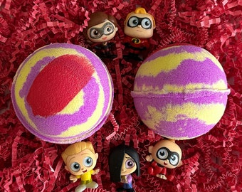 Increíbles bombas de baño familiares con sorpresas, bombas de baño para niños, regalos de cumpleaños para amigos, regalos para rellenar calcetines navideños, regalos de Navidad para niños