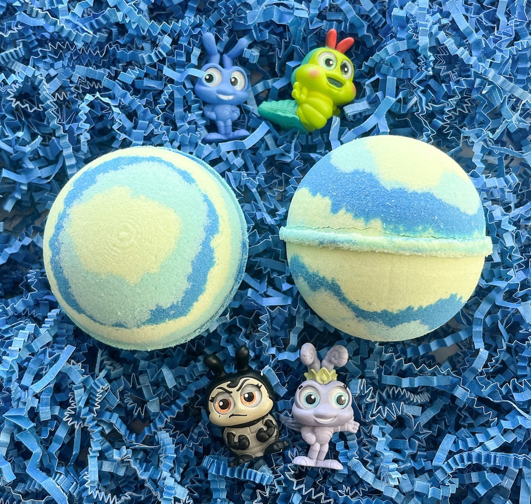 Bugs Life Bath Bombs With Toys Inside, Gifts for Kids, Birthday Gift