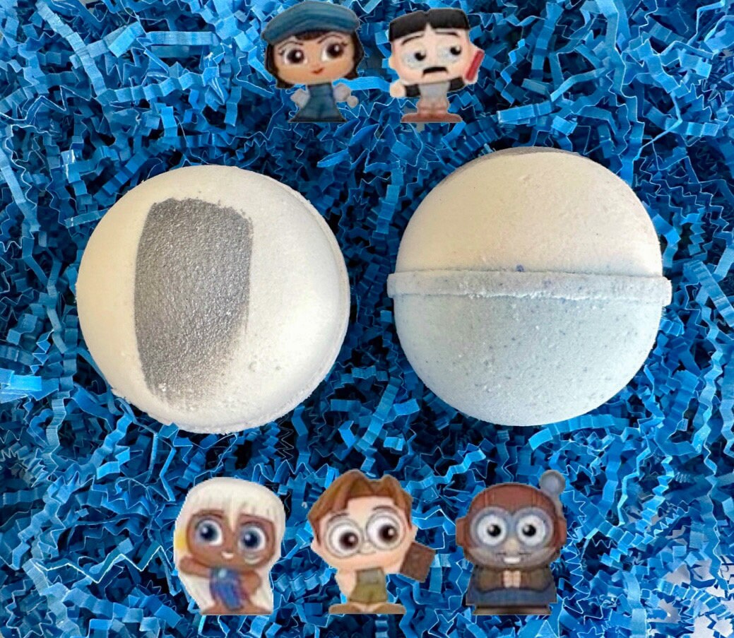 Atlantis Bath Bomb for Kids, Disney Bath Bomb with Toy, Birthday Gift Idea for Girls, Party Favors for Boys, Easter Basket Fillers