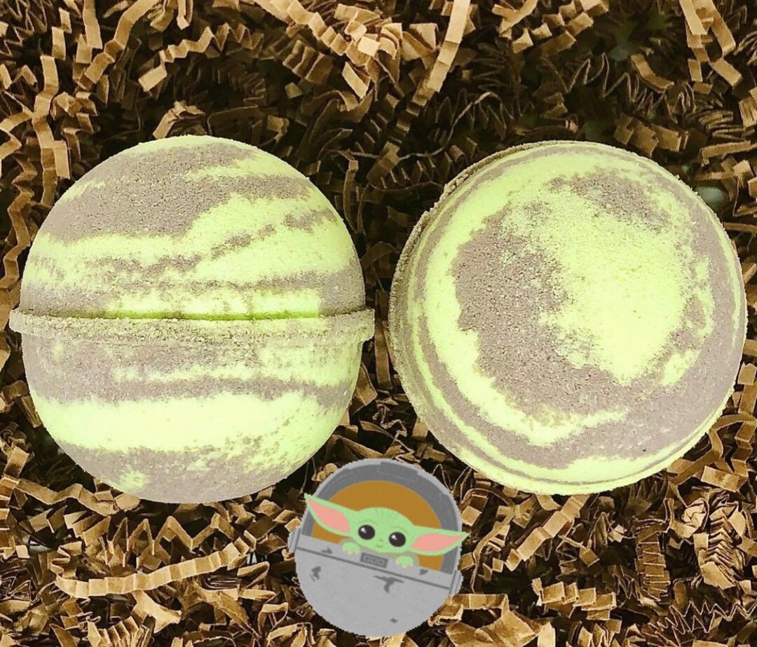 Baby Yoda Bath Bomb Star Wars Bath Bomb With Toy Gifts for Etsy