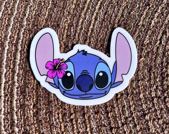 Naklejki Stitch, Naklejka na laptopa, Naklejka na Hydroflask, Naklejka na laptopa, Lilo i Stich, Naklejki dla dzieci, Pomysł na prezent urodzinowy dla dzieci, Bujo