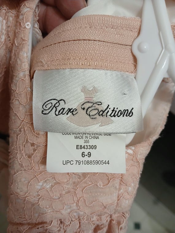Rare Editions Pink Lace Dress Rare Editions Pink Lace Dress