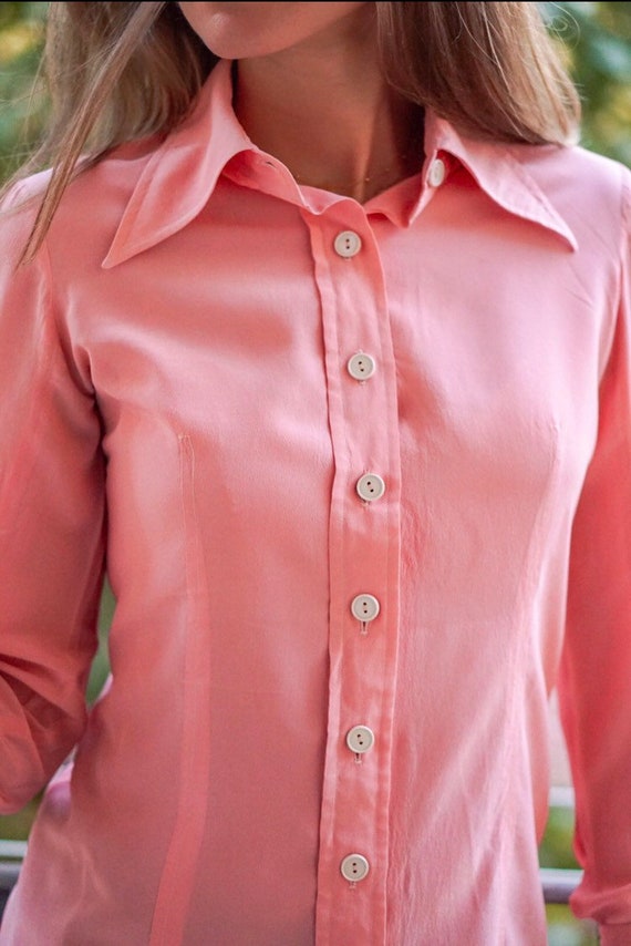 Emanuel Ungaro Vintage Pure Silk Blouse