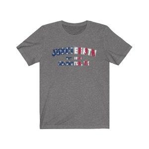 College-Style Juneteenth Tee (Patriotic Variation)