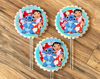 EDITABLE Lilo and Stitch Party Favors, Lilo & Stitch Party Kit