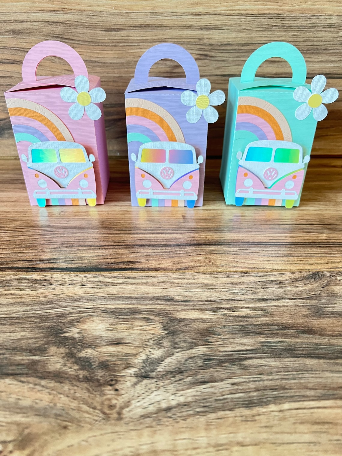Groovy Favor Boxes Groovy Birthday Party Groovy Party Etsy