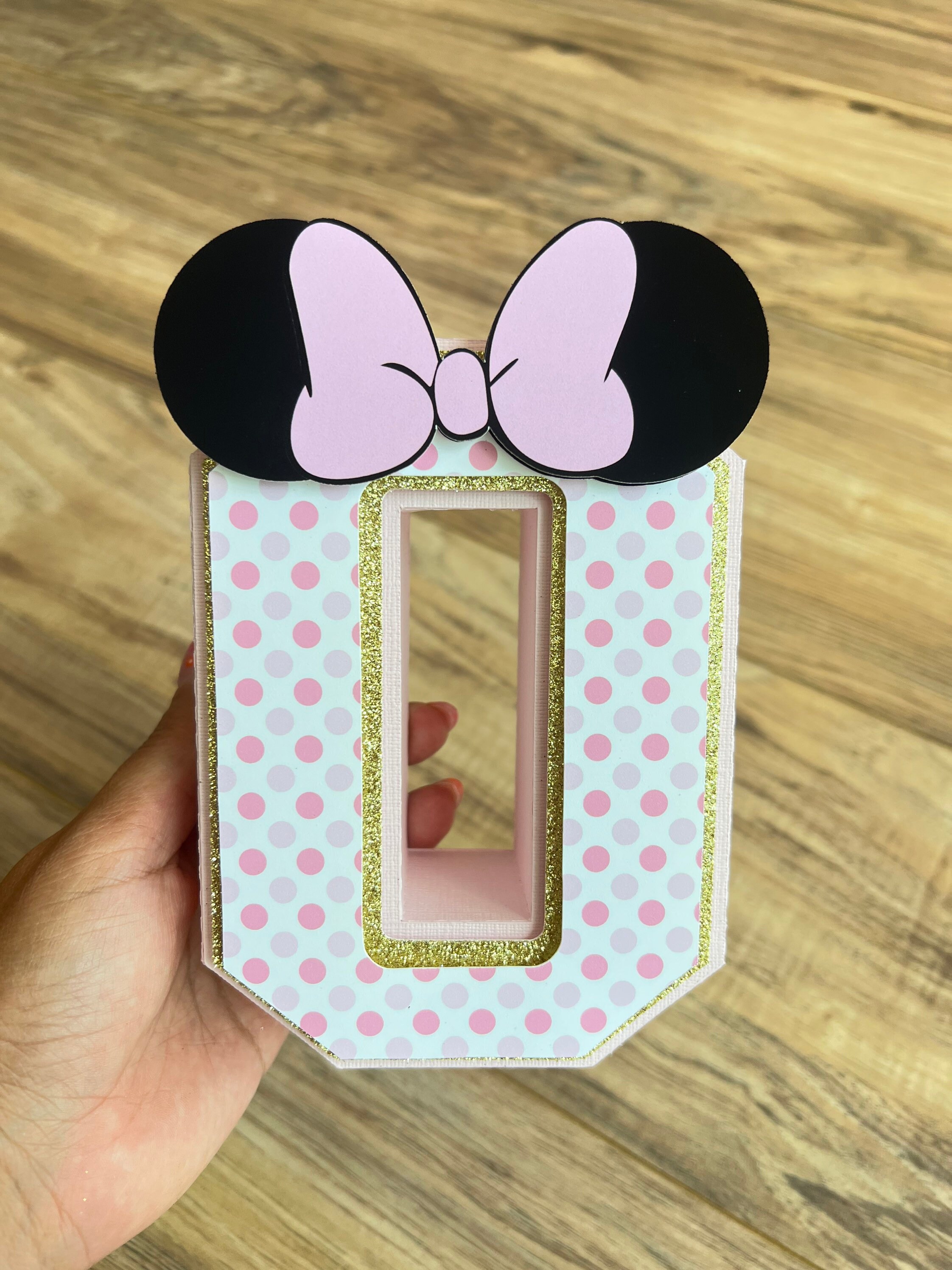 Minnie Mouse Party Decor 3d Letter3d Number Minnie Mouse 3d 