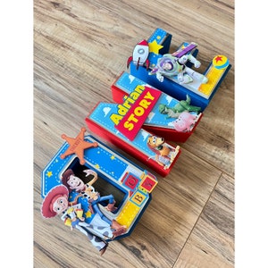 Toy Story 3D Letters / Toy Story Party Decorations / Toy Story  Birthday Decorations / Toy Story / Woody Buzz Birthday