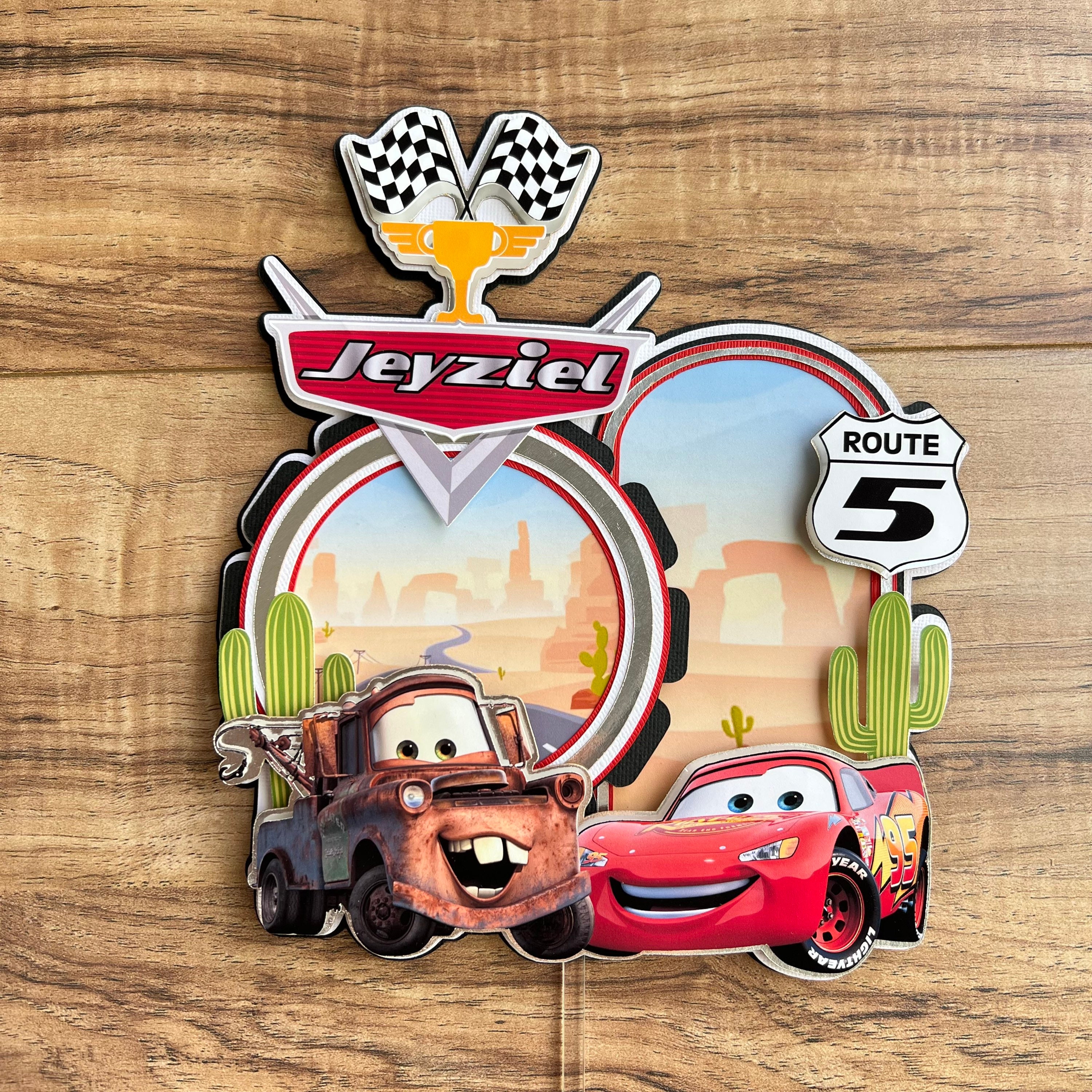 Lightning Mcqueen Cake Topper / Cars Cake Topper / Cars - Etsy