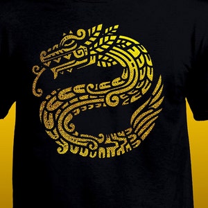 Golden Quetzalcoatl T-Shirt
