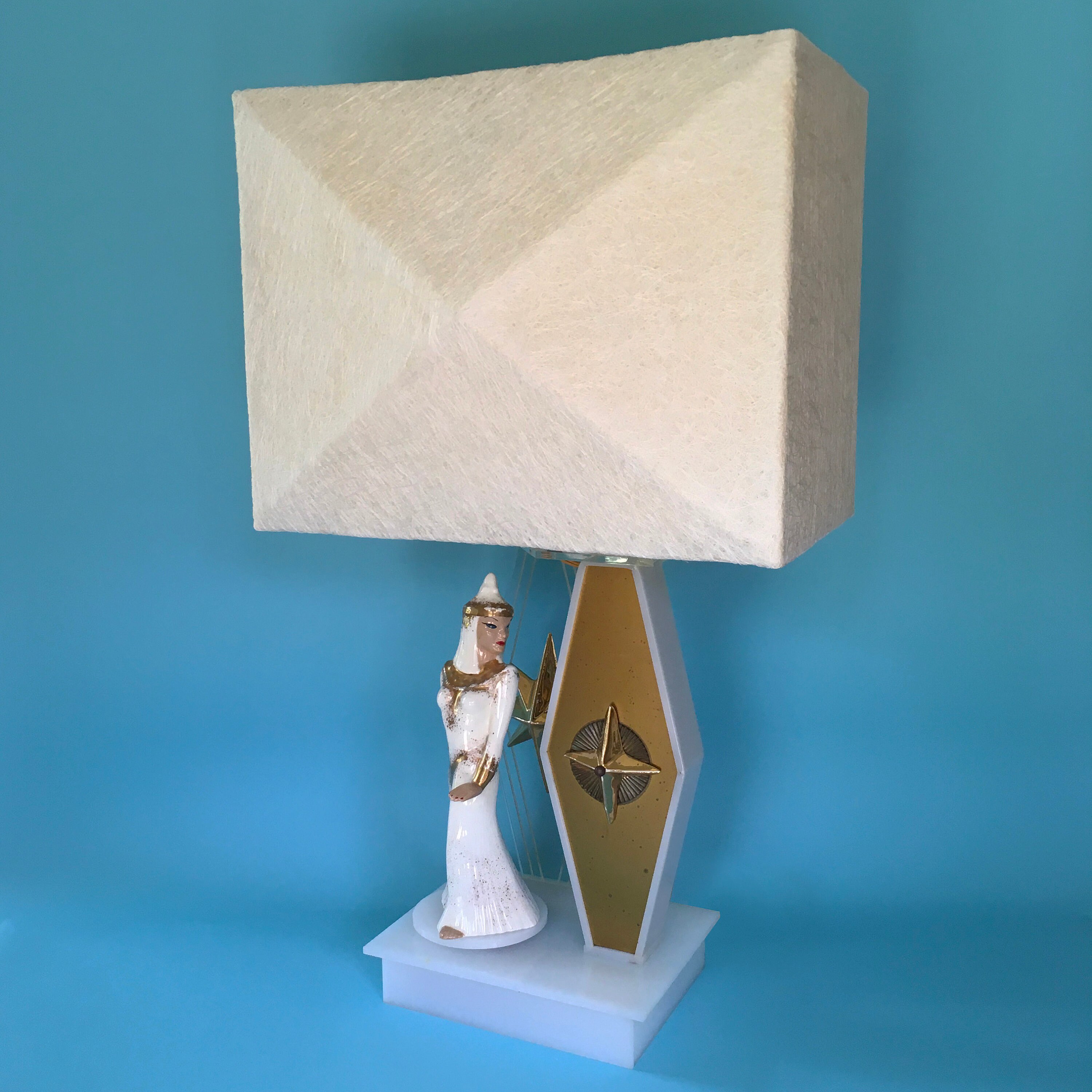 Vintage 50s Moss Lamps - Etsy
