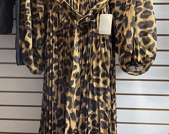 Leopard Maxi Dress | Etsy