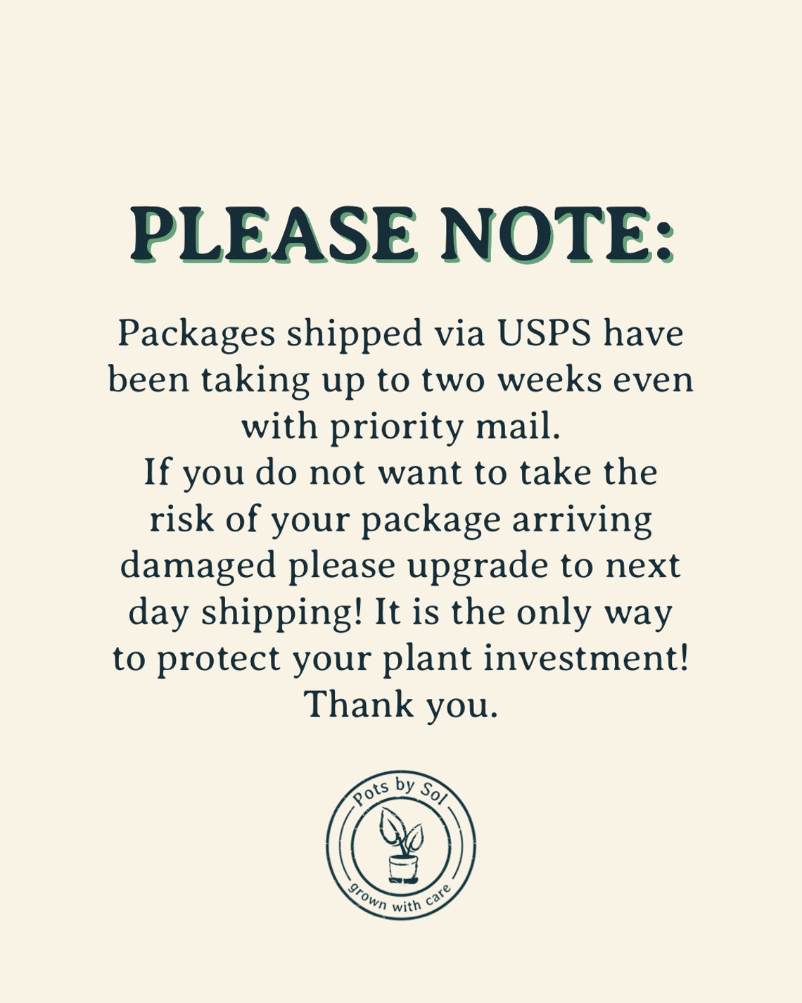 UPS Next Day Air and UPS Ground/23 Day Shipping Upgrade Etsy