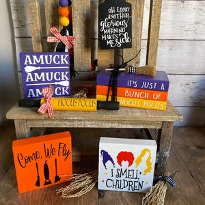 Halloween Bundle, Tiered Tray Decor, Rae Dunn Inspired, Halloween Tiered Tray Decor, sisters
