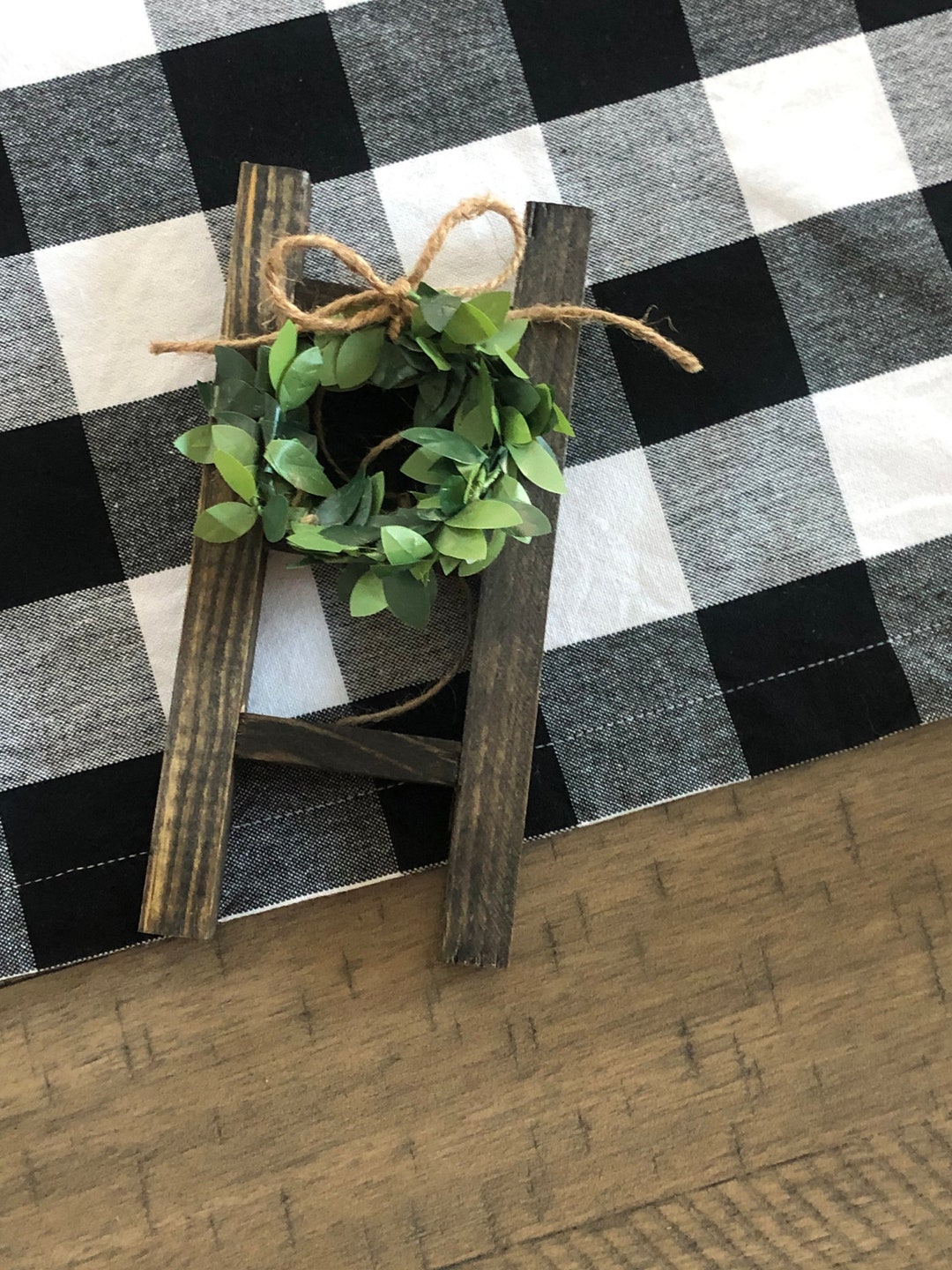 Mini Wood Ladder Tiered Tray Decor, Fall Decor, Farmhouse Decor, Fall ...