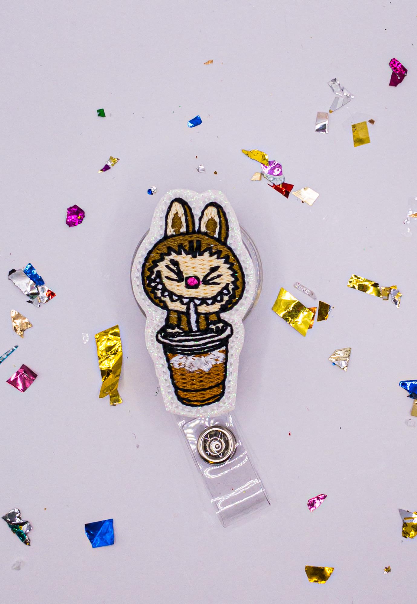 Labubu Badge Reel, Kawaii Badge Reel, Nurse Badge, Teacher Badge Reel, Pediatric Badge, Monster Badge Reel, Coffee Badge Reel, Medical Badge