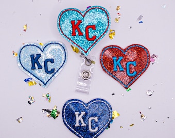 KC Soccer Badge Reel, Kansas City Soccer Badge, KC Badge Reel, Women’s Soccer Badge, Men’s Soccer Badge, Sports Badge Reel, Soccer Badge