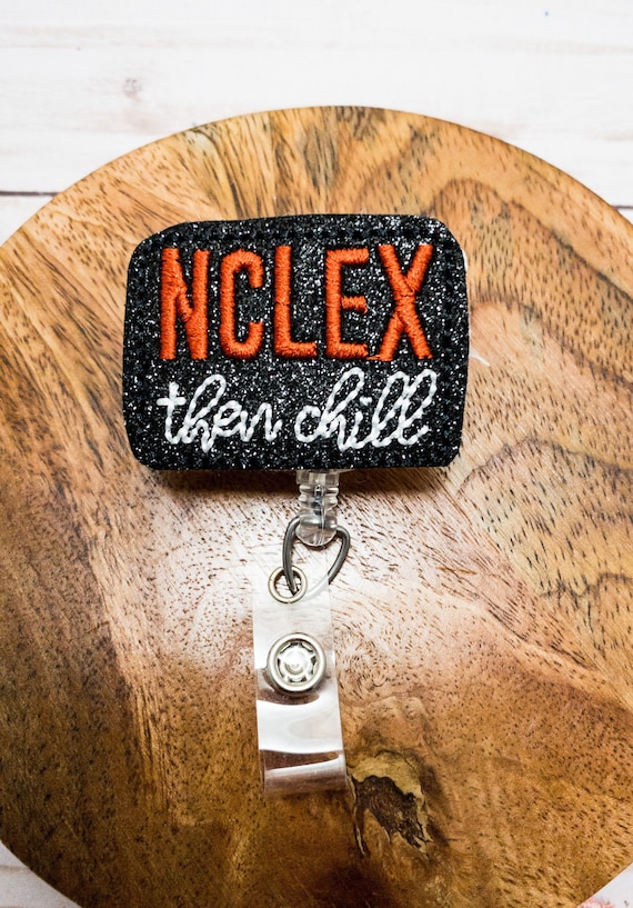NCLEX Badge Reel, Retractable Badge Holder Nurse, Pediatrician