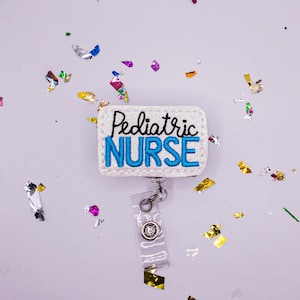 Pediatrician Badge Reel, Peds Badge, Pediatric Badge, Pediatric Nurse Badge, Pediatrician Gift, Doctor Badge Reel, Cute Badge Reel