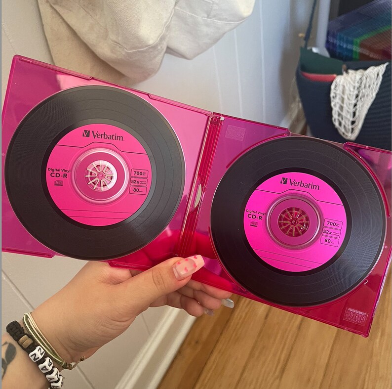 Double CD Case W Custom Cds Etsy