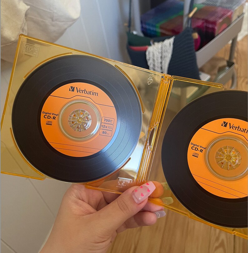 Double CD Case W Custom Cds Etsy