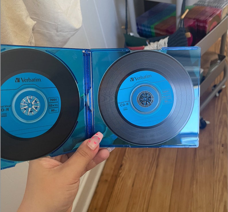 Double CD Case W Custom Cds Etsy