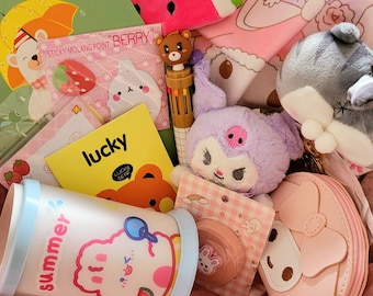 Kawaii mystery box bundle | cute kawaii cute gift bag| cute kawaii mystery gift box| Kawaii scoops gifts| Japan kawaii box| cute bundle