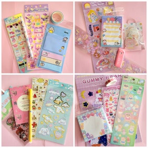 Sacchetti regalo di cancelleria / Set di cancelleria Kawaii misteriosi / Confezione a sorpresa di cancelleria carina / Confezione di cancelleria / Cancelleria Sanrio /