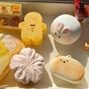 Sakura sweets bakery långsamt stigande squishy squishies stressavlastande leksak fidget-samling tillfredsställande vuxna barn festpresenter samlarobjekt ADHD