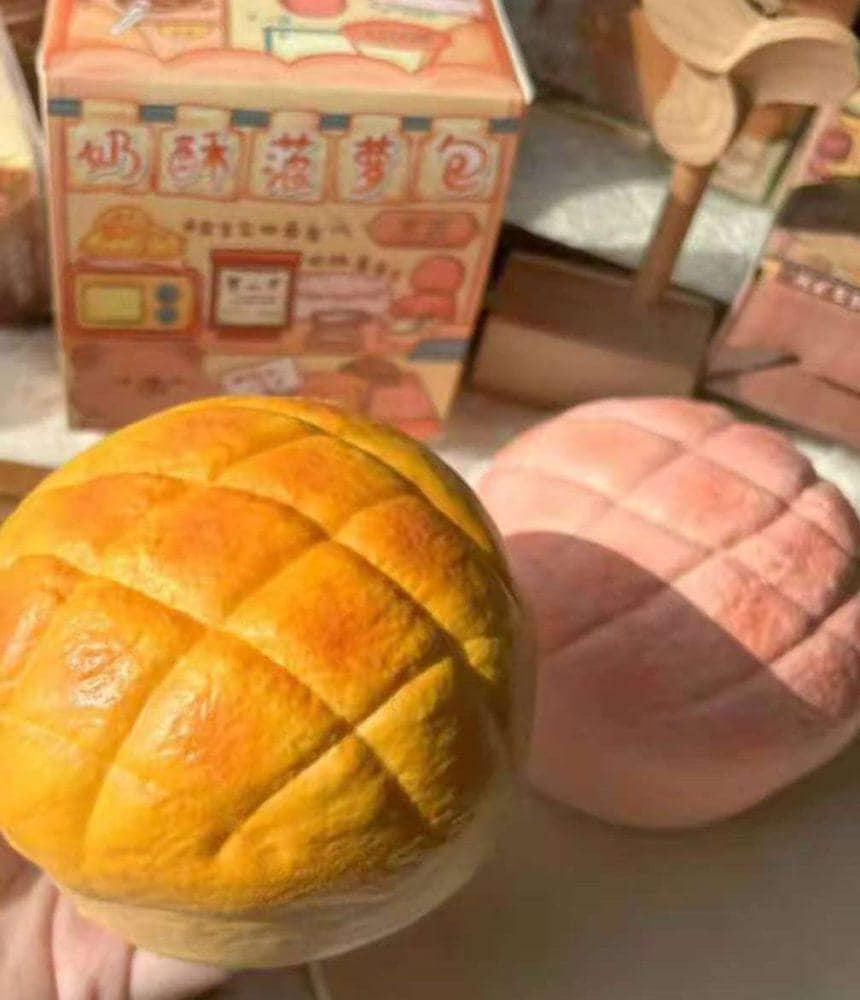 Squishy squishy souple qui se regonfle lentement, jouet anti-stress, squish satisfaisant, squishy squishy taba en forme de pain, melon et bun