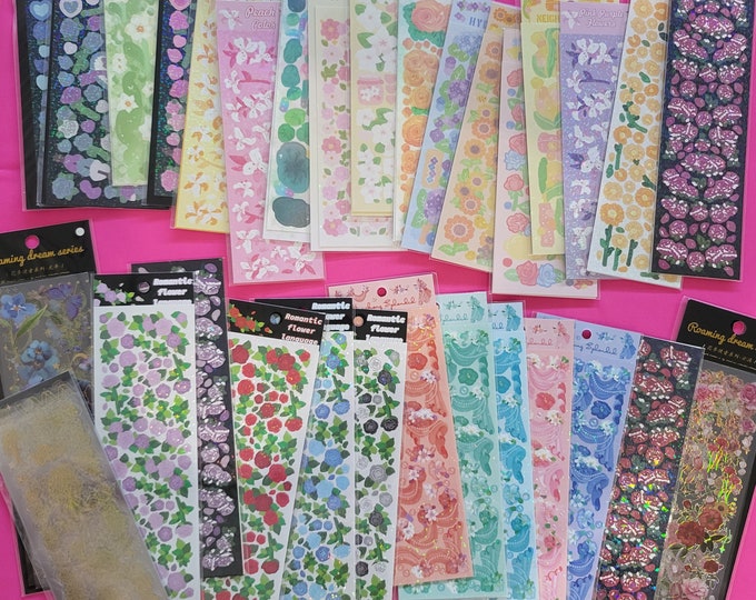Mystery Deco Stickers Pack | Polco Deco Stickers Sheets Set| Confetti ...
