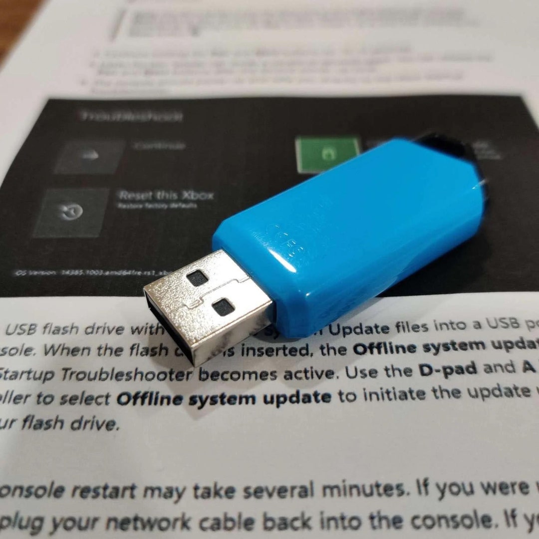 Microsoft Xbox Offline System Update, XBOX Series S and X, 360 and One ...