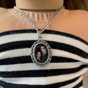 Twilight Necklace for 18 inch Dolls/ Edward/Bella/Jacob/ 18 inch doll jewelry Edward & Bella